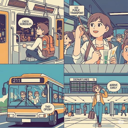 뚜벅이 여행자를 위한 대중교통 이용 꿀팁
