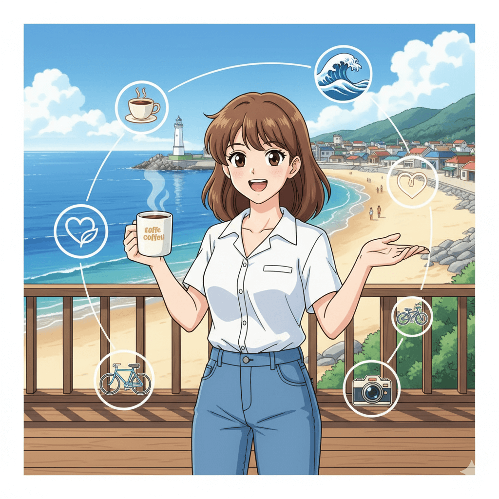 강릉 여행, 커피와 바다를 동시에 즐기는 힐링 코스